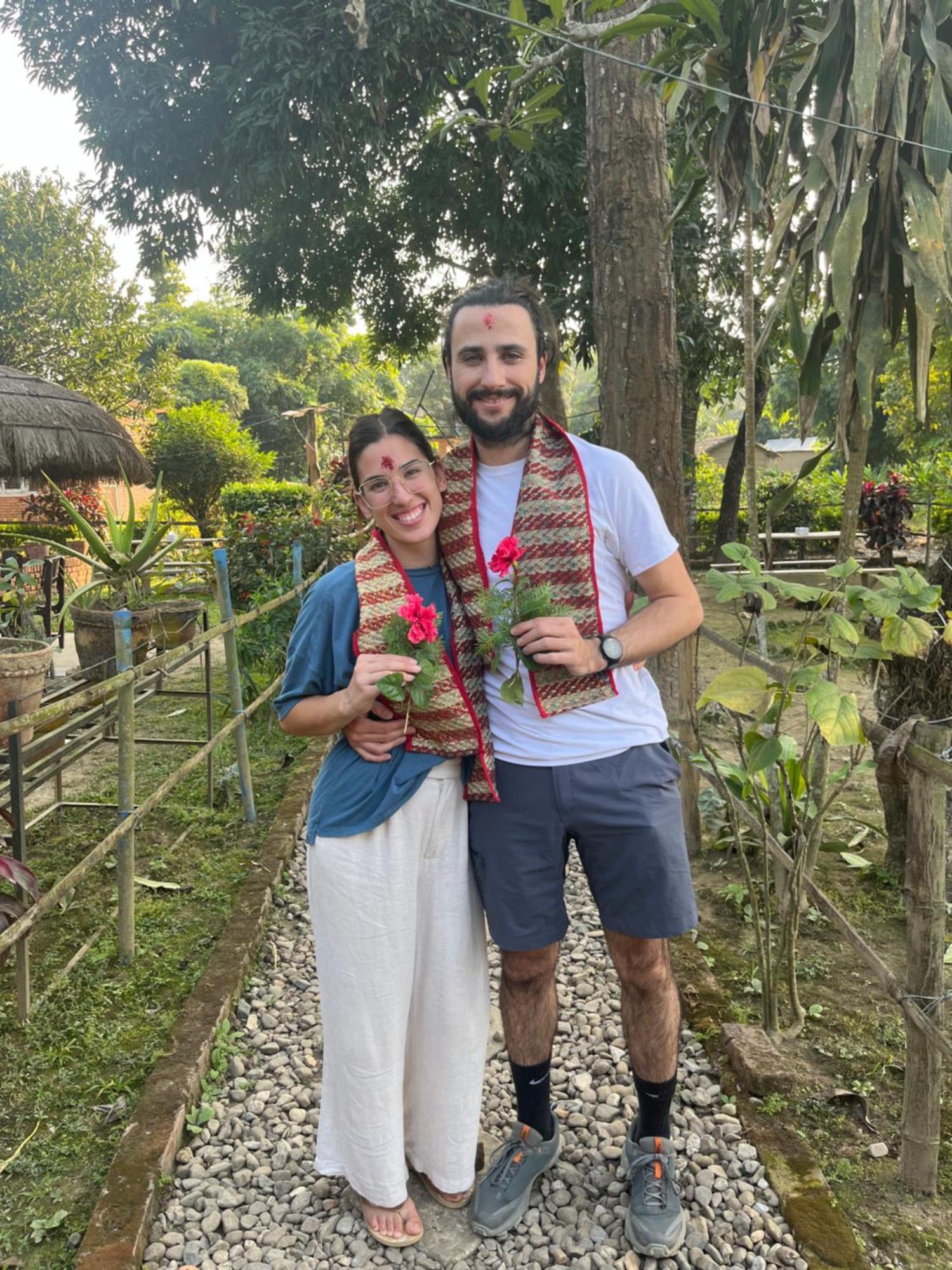 Hotel Tharu Garden, Sauraha Exteriér fotografie